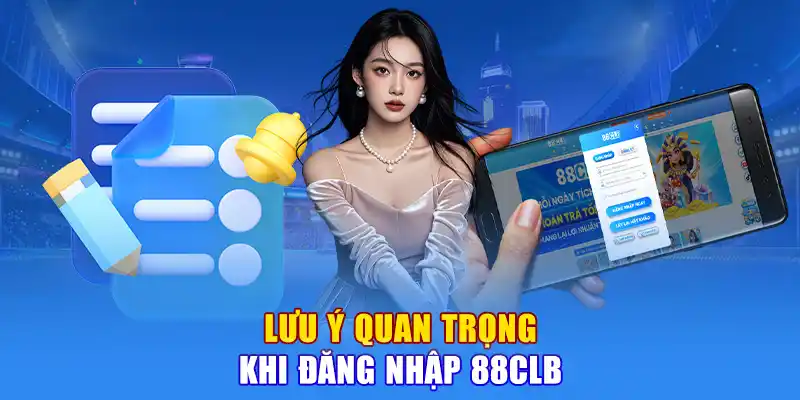 Lưu Ý Quan Trọng Khi Đăng Nhập 88CLB